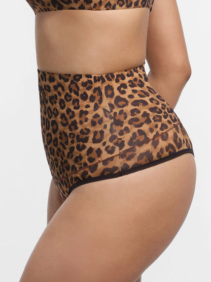 Feelingirl Mid-Waisted Thong Tummy Control Shaper Panties