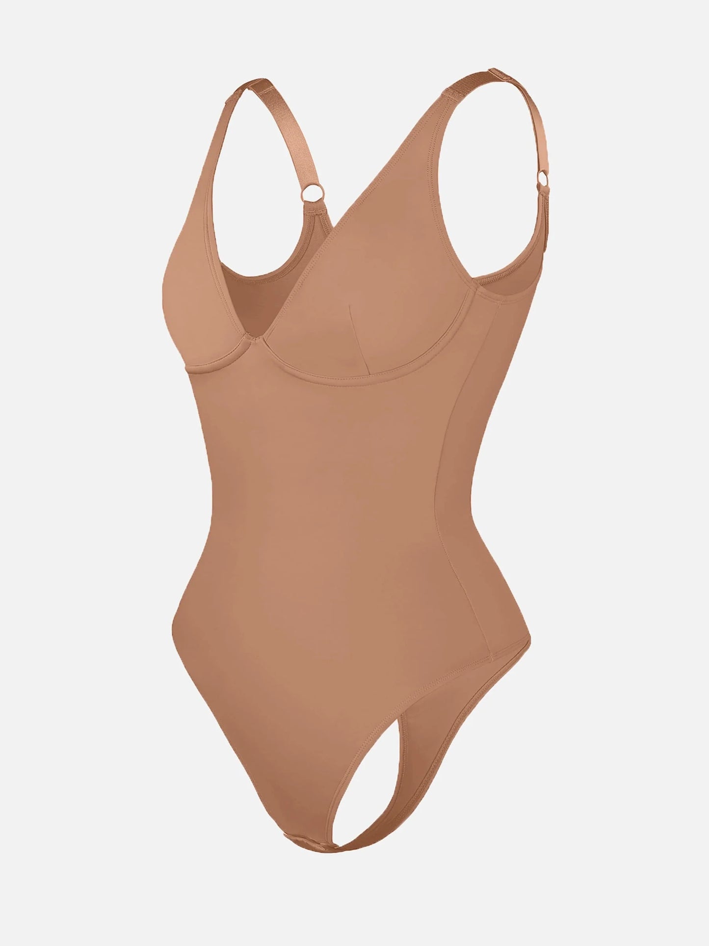 Feelingirl V Neck Tummy Control Bodysuit