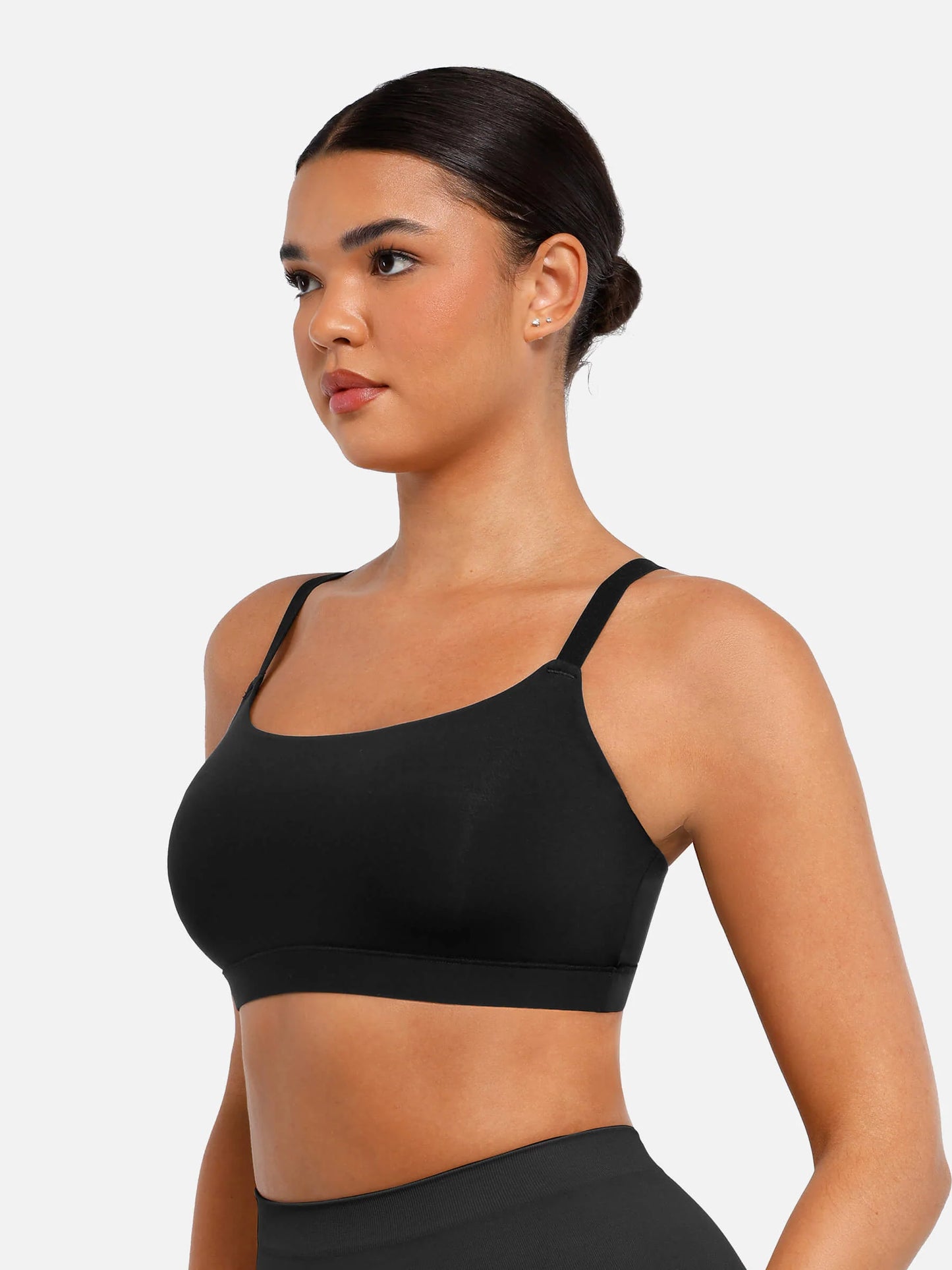 Feelingirl Everyday Wireless Invisible Square Neck Bra Bundle