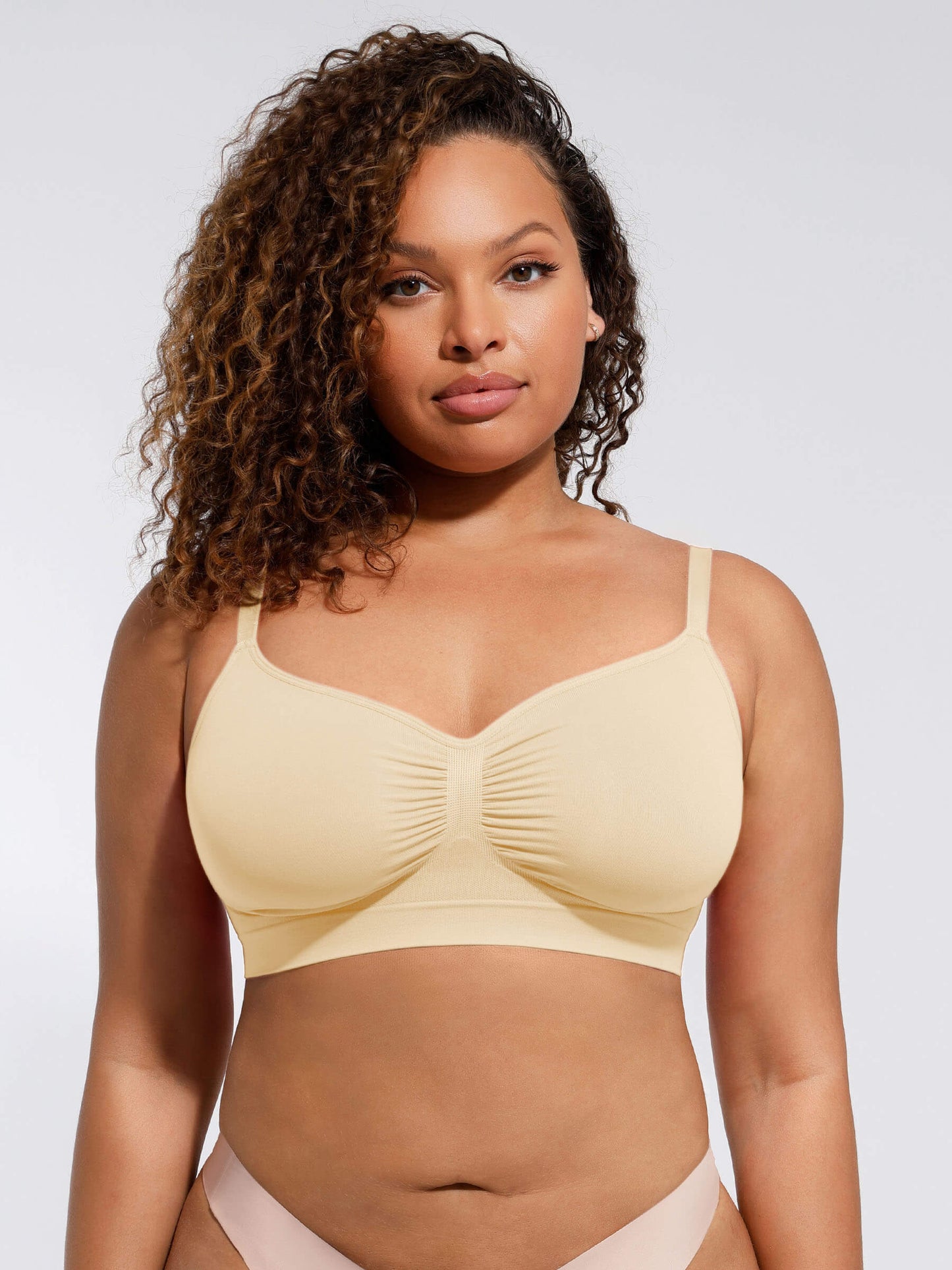 Feelingirl Comfort Wireless Support Seamless Bra