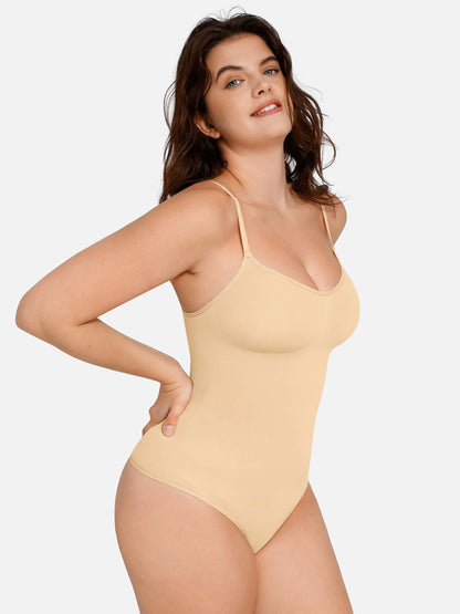 Feelingirl Everyday Wear Seamless Thong Bodysuit