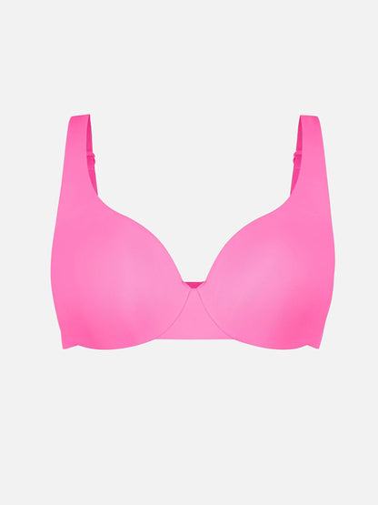 Feelingirl Underwire Adjustable Deep V-neck Bra