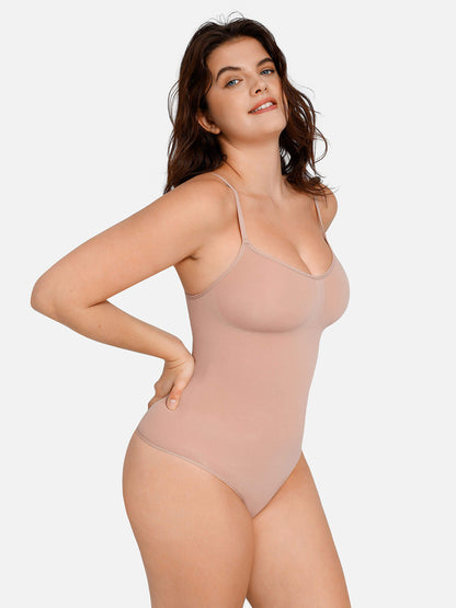 Feelingirl Everyday Wear Seamless Thong Bodysuit