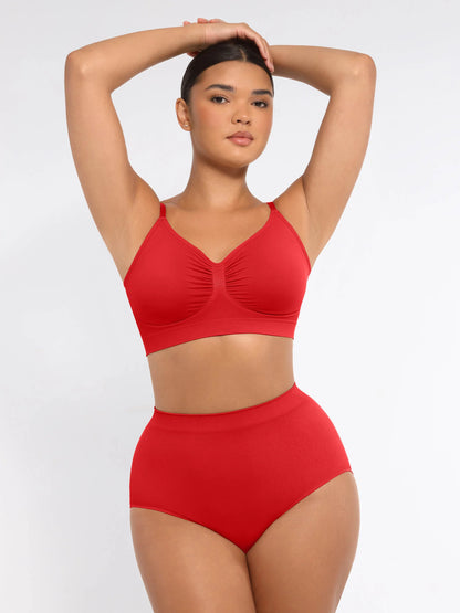 Feelingirl 3-Pack Seamless Smooth Wireless Bra Bundle