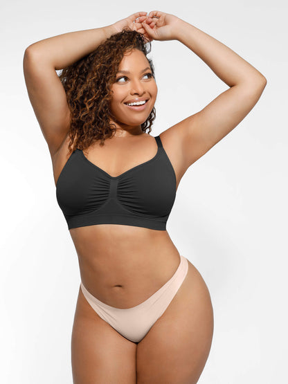 Feelingirl Comfort Wireless Support Seamless Bra