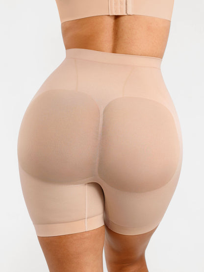 Feelingirl Seamless Comfort Mid Waist Tummy Control Panties Shaping Shorts