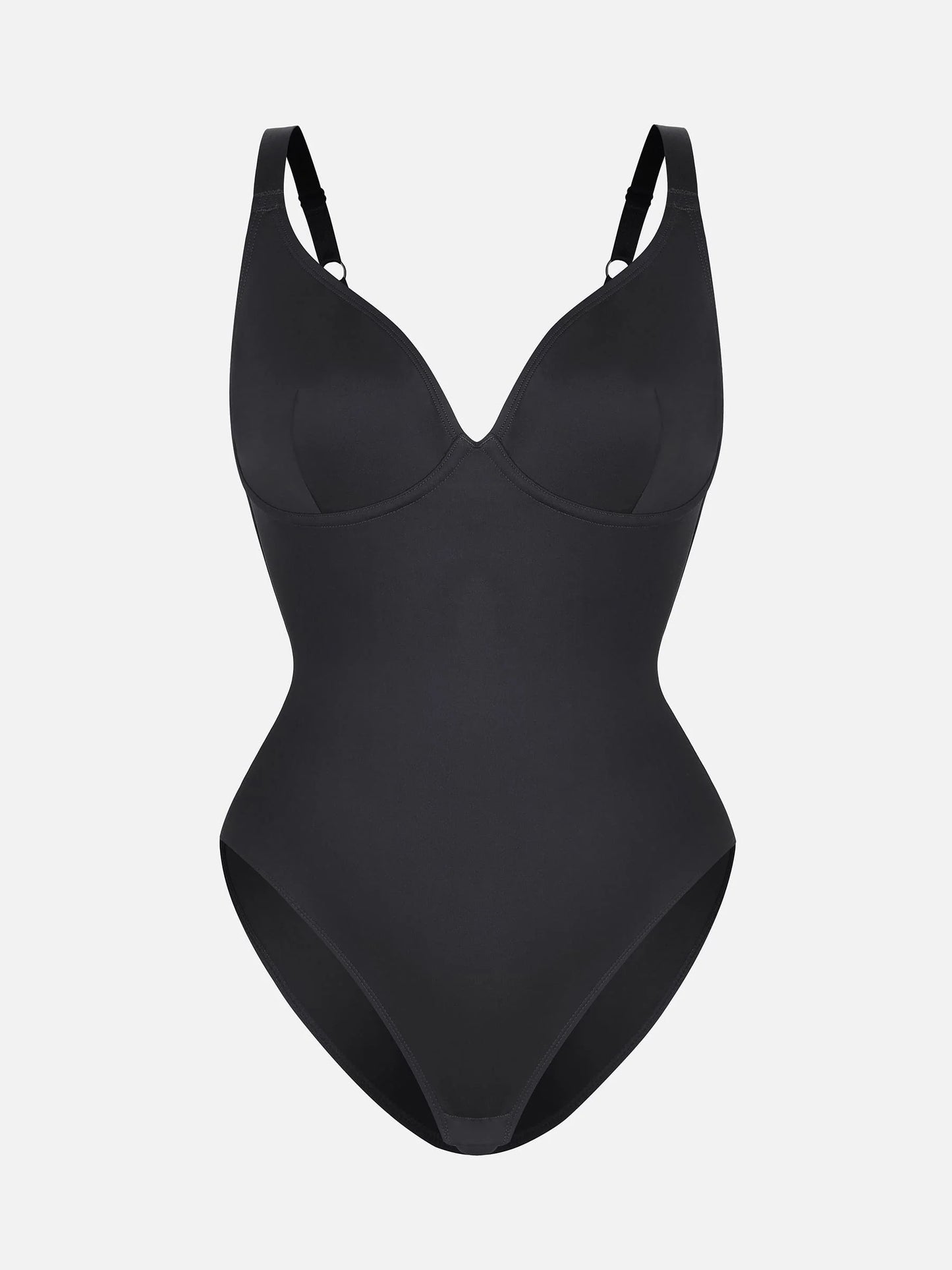 Feelingirl V Neck Tummy Control Bodysuit