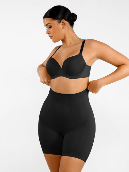 Feelingirl Seamless Comfort Mid Waist Tummy Control Panties Shaping Shorts