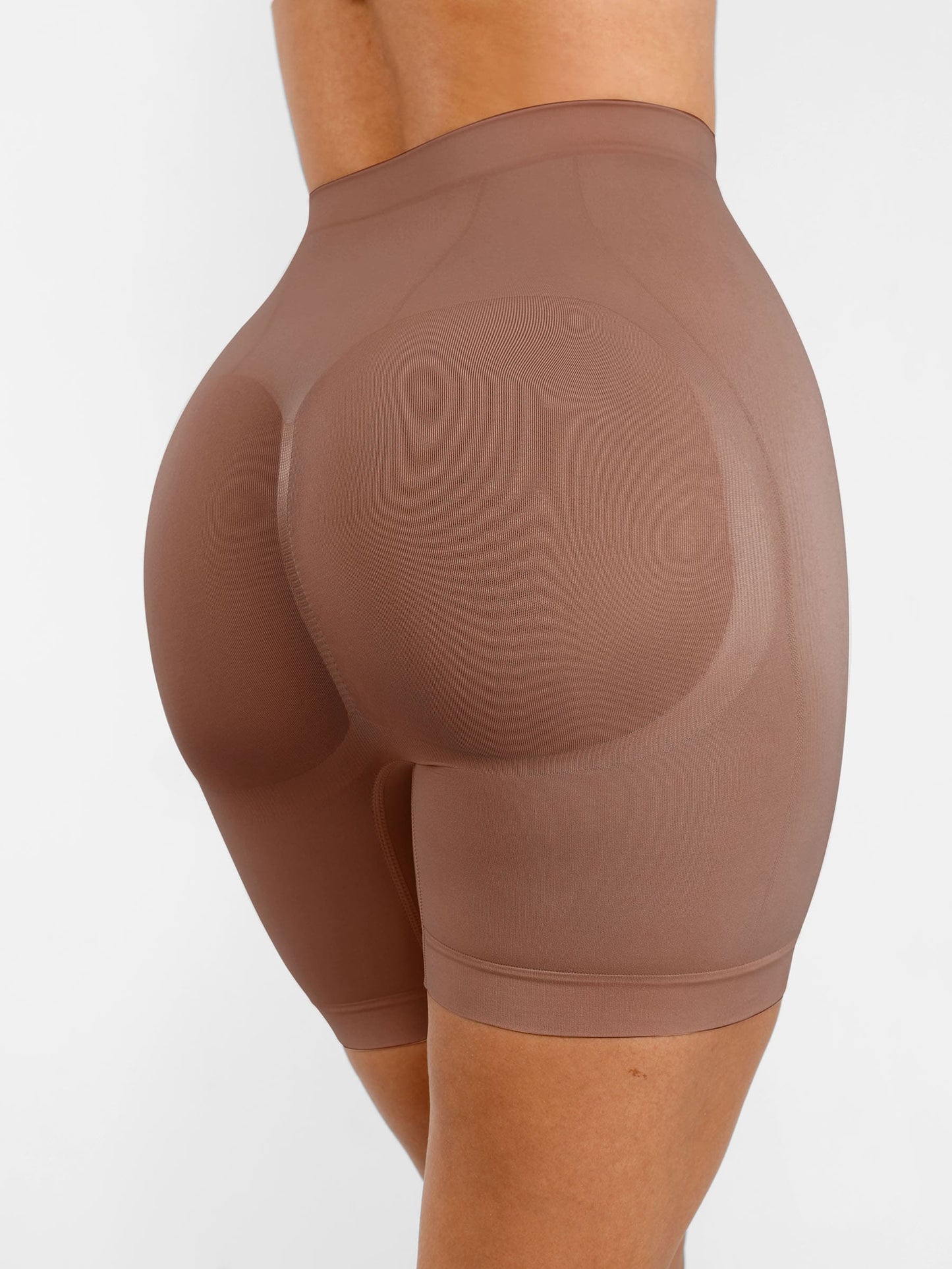 Feelingirl Seamless Comfort Mid Waist Tummy Control Panties Shaping Shorts