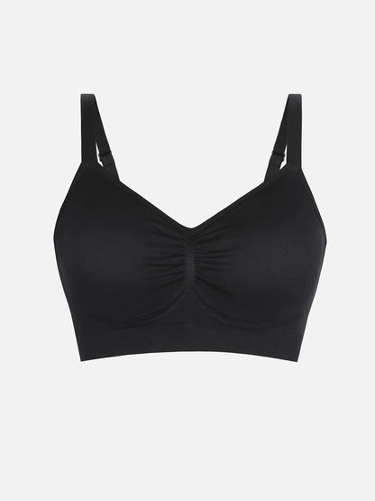 Feelingirl Seamless Everyday Bra with Built-In Soft Padding Bundle