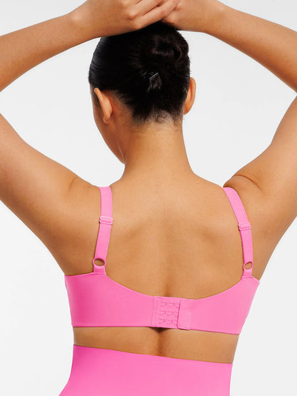 Feelingirl Adjustable Deep V-Neck Underwire Bra