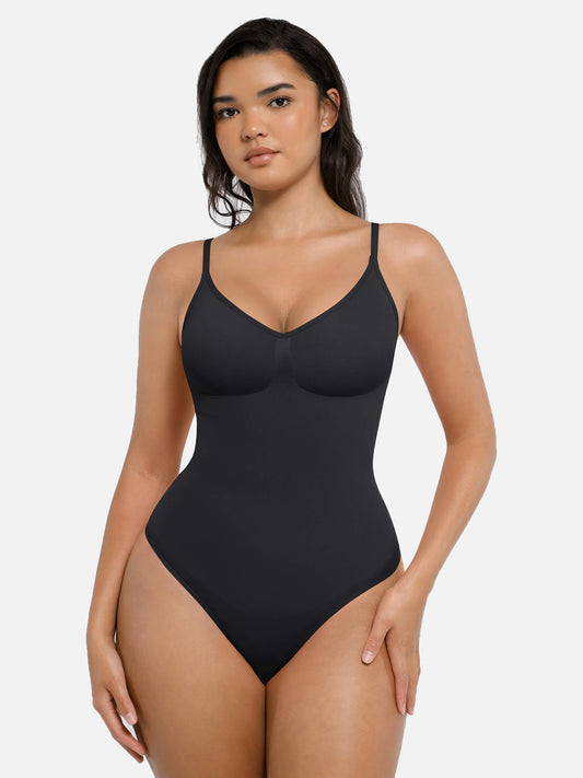 Feelingirl Tummy Control Seamless Thong Bodysuit Bundle
