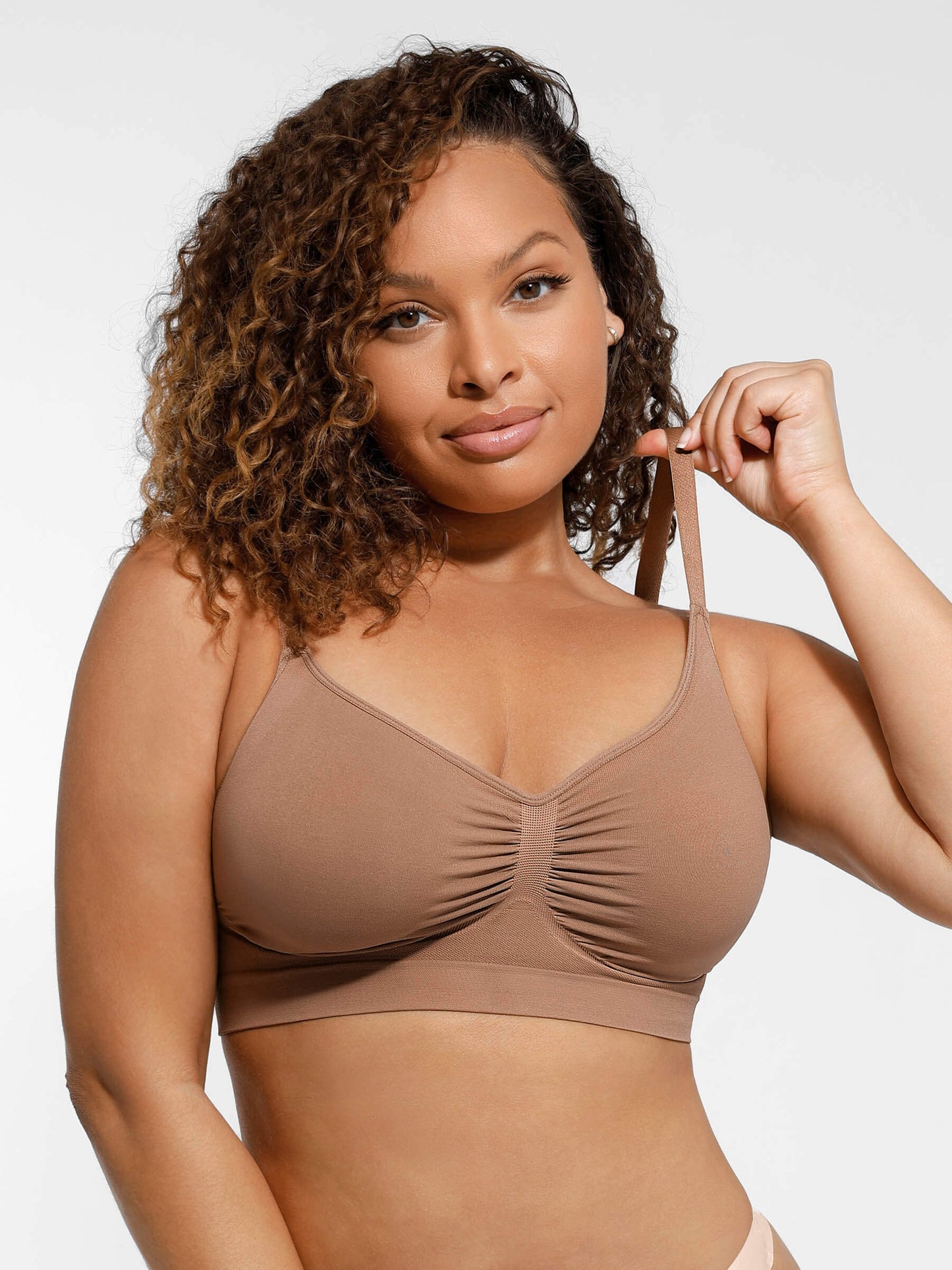 Feelingirl Comfort Wireless Support Seamless Bra