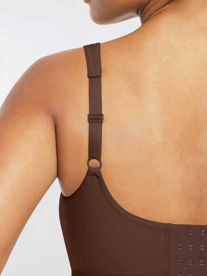 Feelingirl Seamless Comfort Bra with Smoothing Support and Adjustable Straps