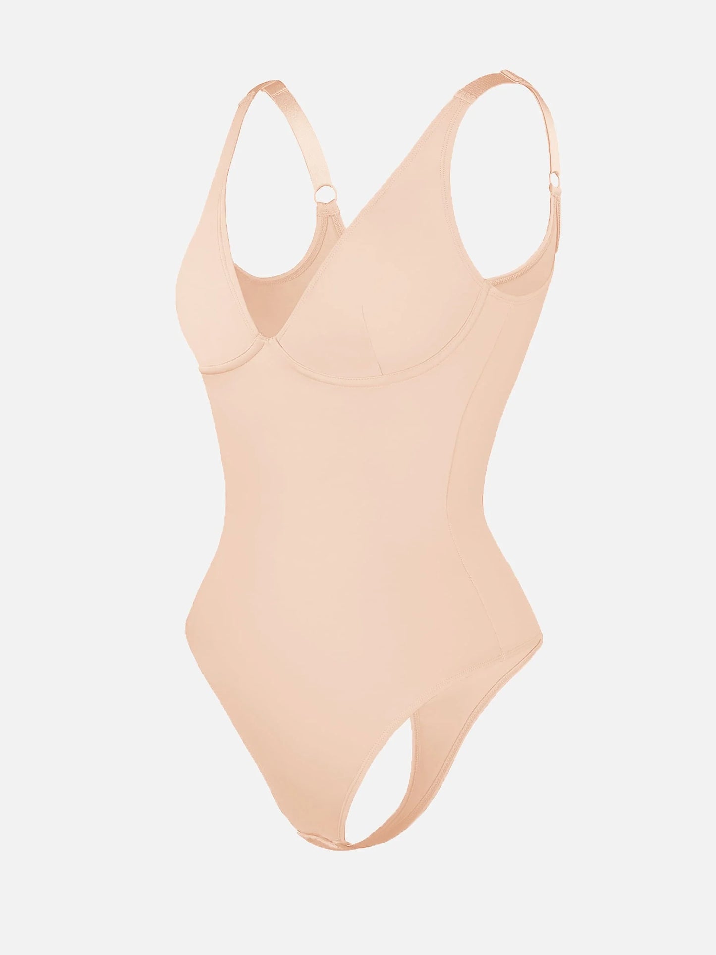 Feelingirl V Neck Tummy Control Bodysuit