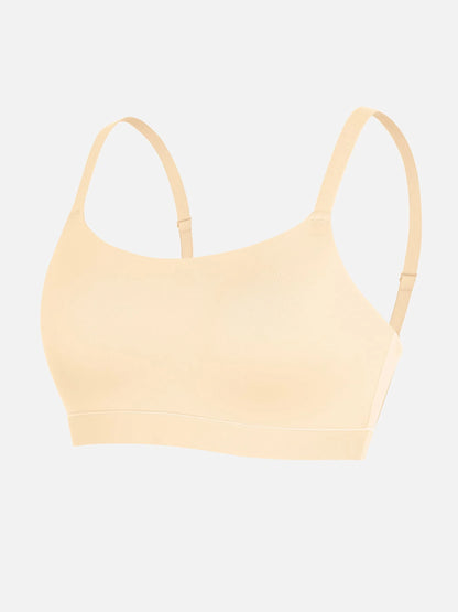 Feelingirl Everyday Wireless Invisible Square Neck Bra Bundle