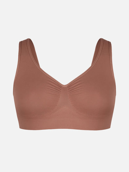 Feelingirl No Underwire Wide Straps Everyday Bra Bundle