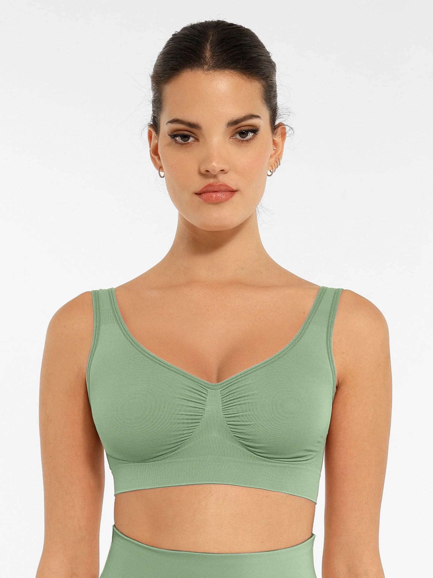 Feelingirl No Underwire Wide Straps Everyday Bra Bundle