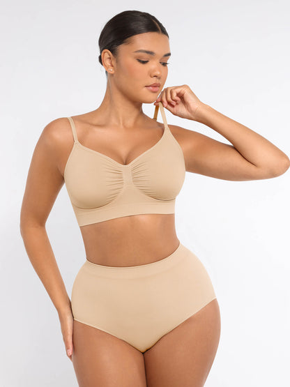 Feelingirl 3-Pack Seamless Smooth Wireless Bra Bundle