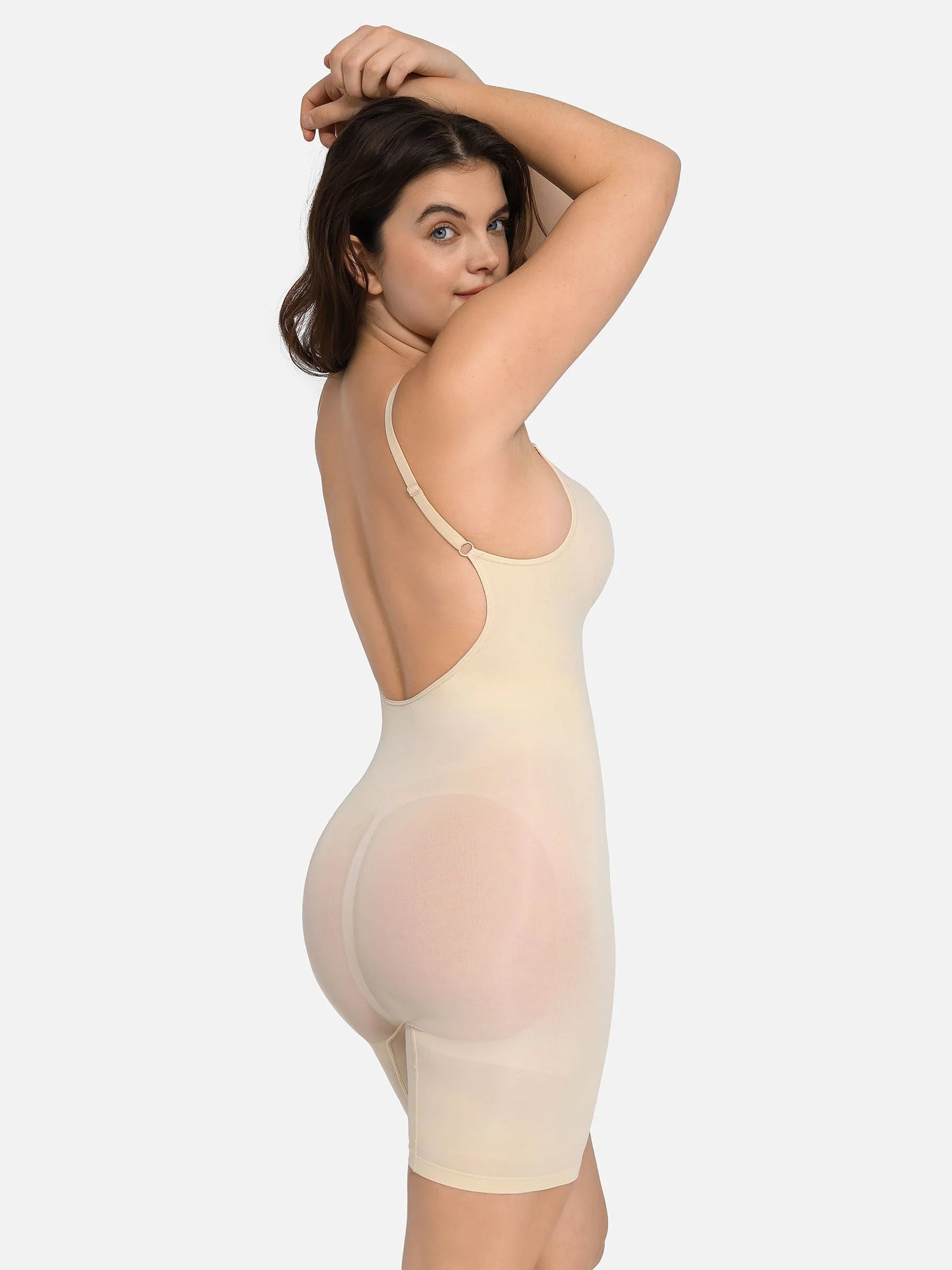 Feelingirl Seamless Boyshort Sculpting Bodysuit