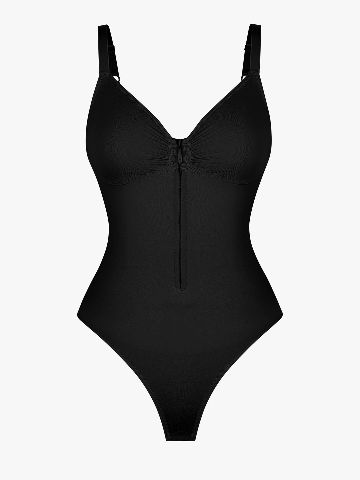 Feelingirl  Seamless Shaping Tummy Control Zipper Bodysuit