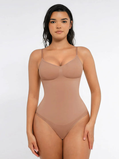 Feelingirl Tummy Control Seamless Thong Bodysuit Bundle