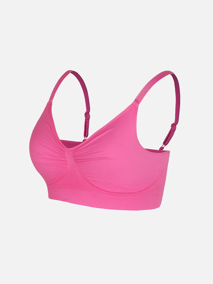 Feelingirl 3-Pack Seamless Smooth Wireless Bra Bundle