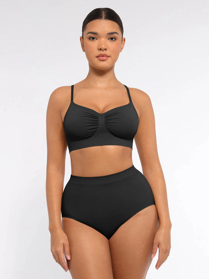 Feelingirl 3-Pack Seamless Smooth Wireless Bra Bundle