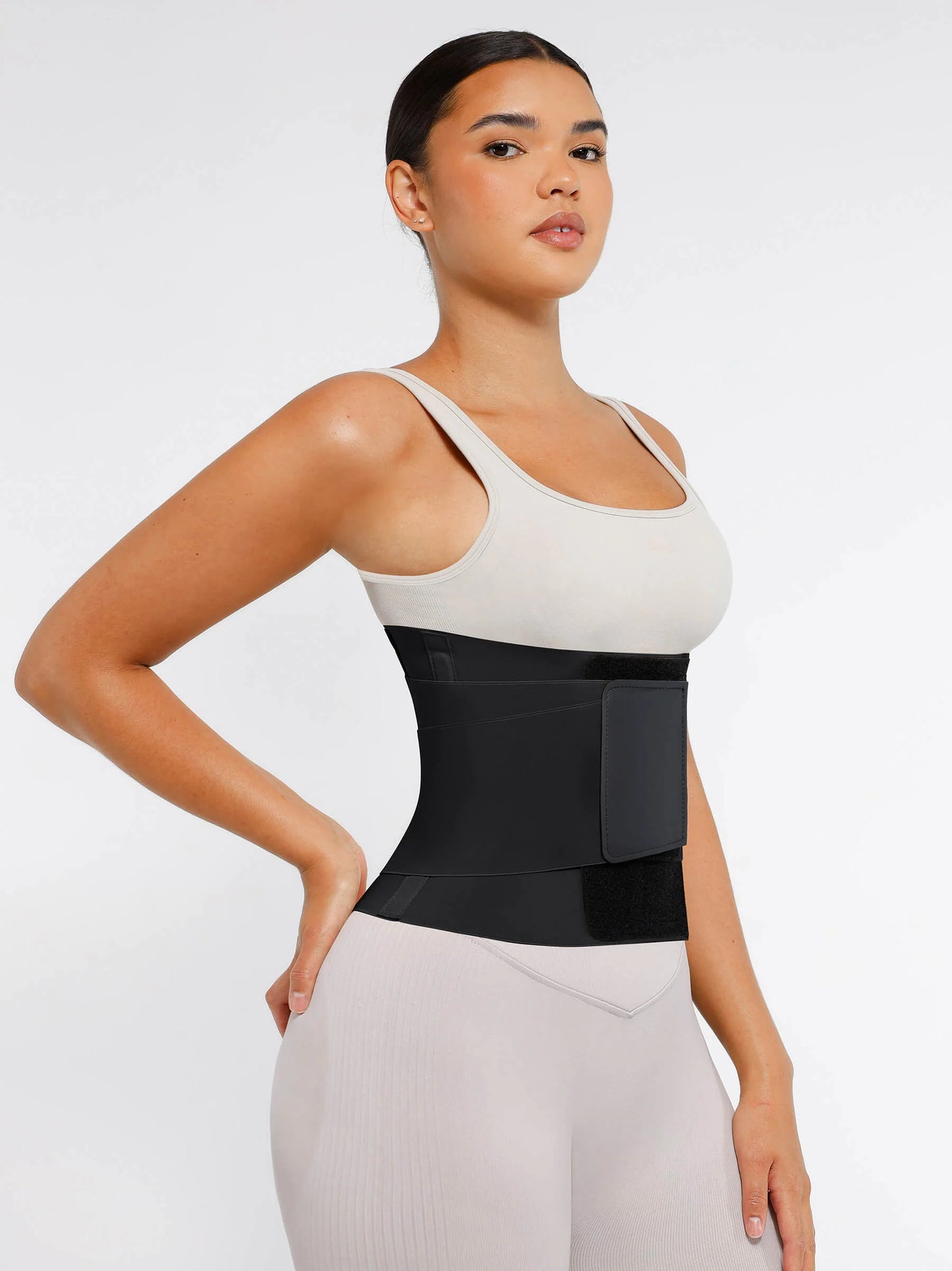 Feelingirl Triple Wrap Tummy Control Waist Trainer Belt