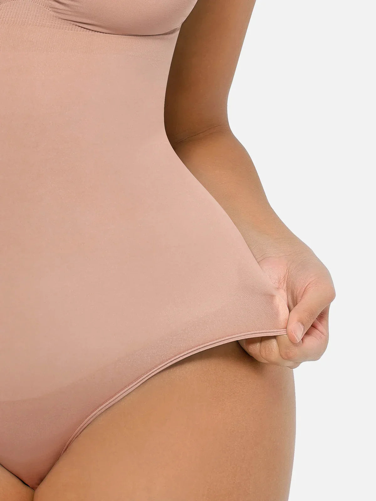 Feelingirl Tummy Control Seamless Thong Bodysuit Bundle
