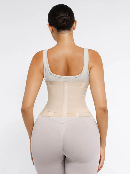 Feelingirl Triple Wrap Tummy Control Waist Trainer Belt