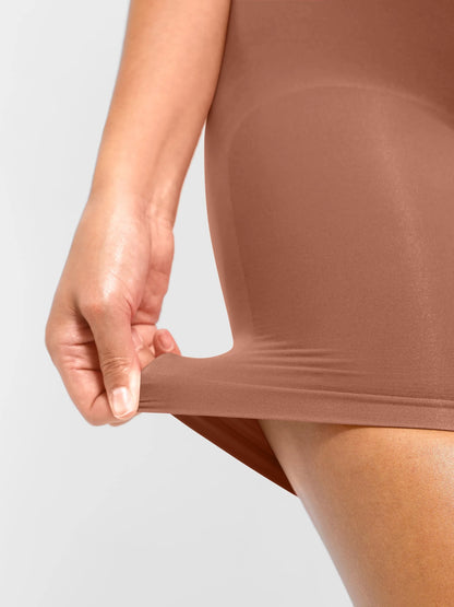 Feelingirl Strapless Seamless Bodysuit with Removable Straps