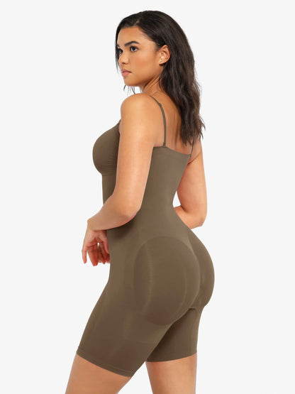 Feelingirl Strapless Seamless Bodysuit with Removable Straps