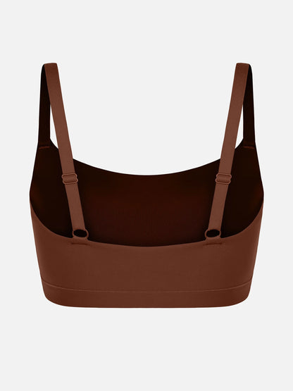 Feelingirl Everyday Wireless Invisible Square Neck Bra