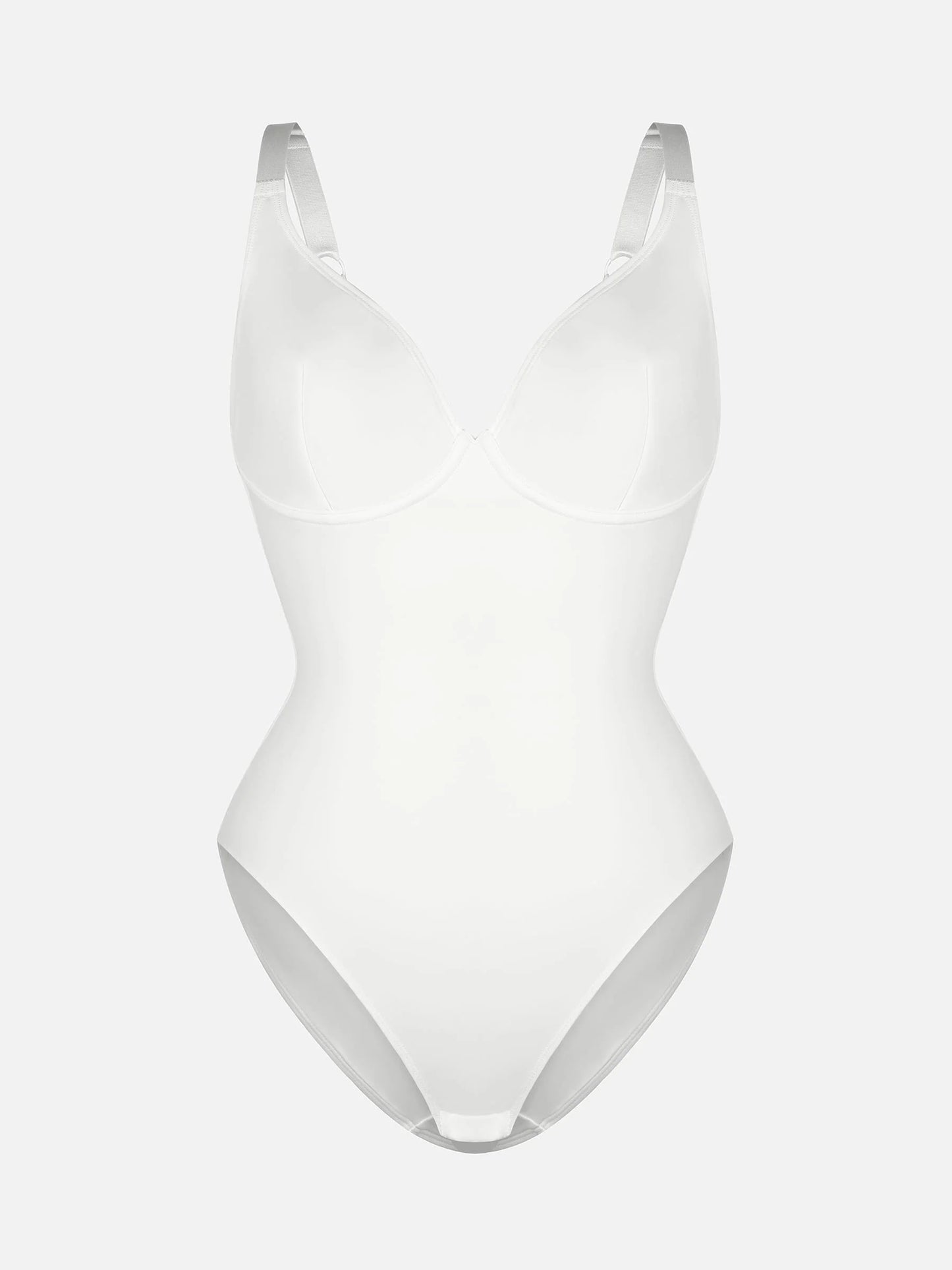 Feelingirl V Neck Tummy Control Shaping Bodysuit