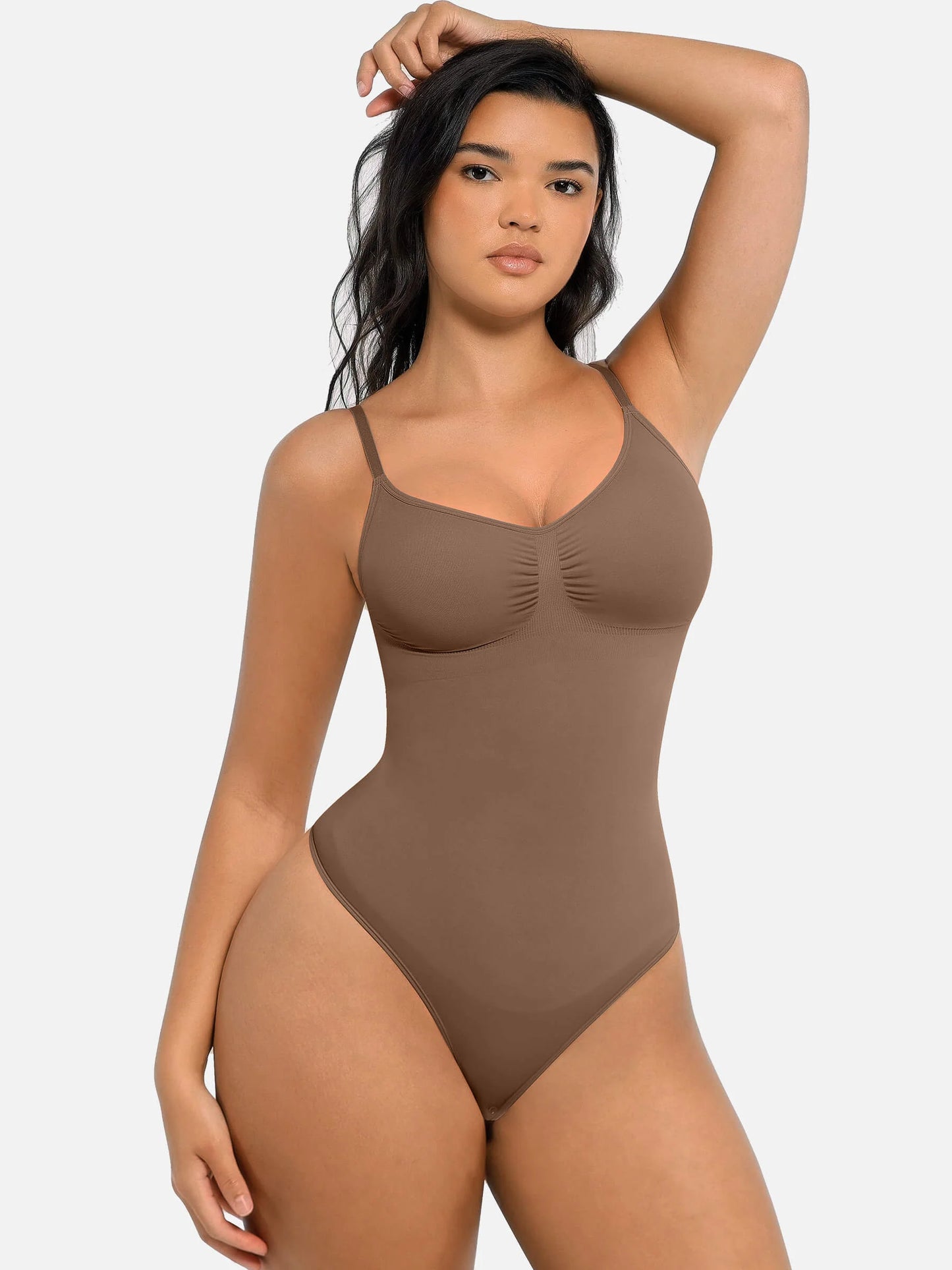 Feelingirl Seamless Tummy Control Shapewear Bodysuit