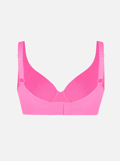 Feelingirl Underwire Adjustable Deep V-neck Bra