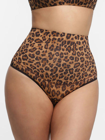 Feelingirl Mid-Waisted Thong Tummy Control Shaper Panties