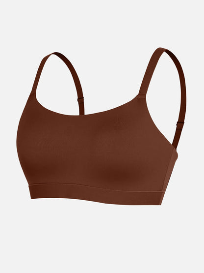 Feelingirl Everyday Wireless Invisible Square Neck Bra Bundle