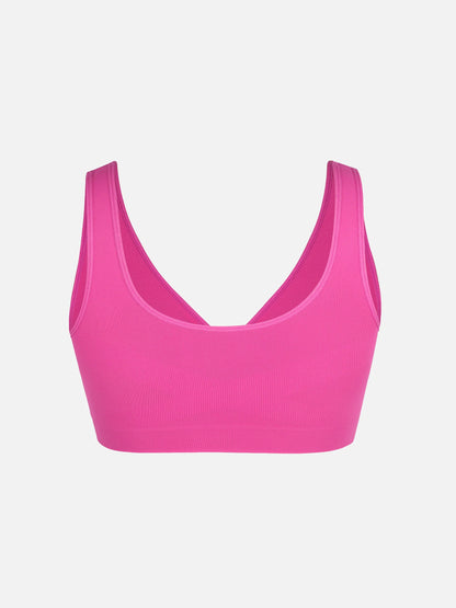 Feelingirl No Underwire Wide Straps Everyday Bra Bundle