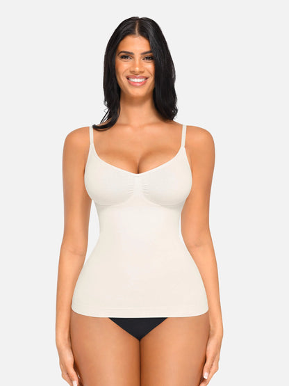 Feelingirl 3-Pack Bust Support and Waist Control Shape Tank Top Bundle