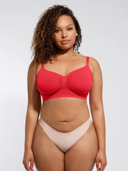 Feelingirl Comfort Wireless Support Seamless Bra