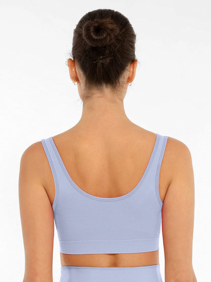 Feelingirl No Underwire Wide Straps Everyday Bra Bundle