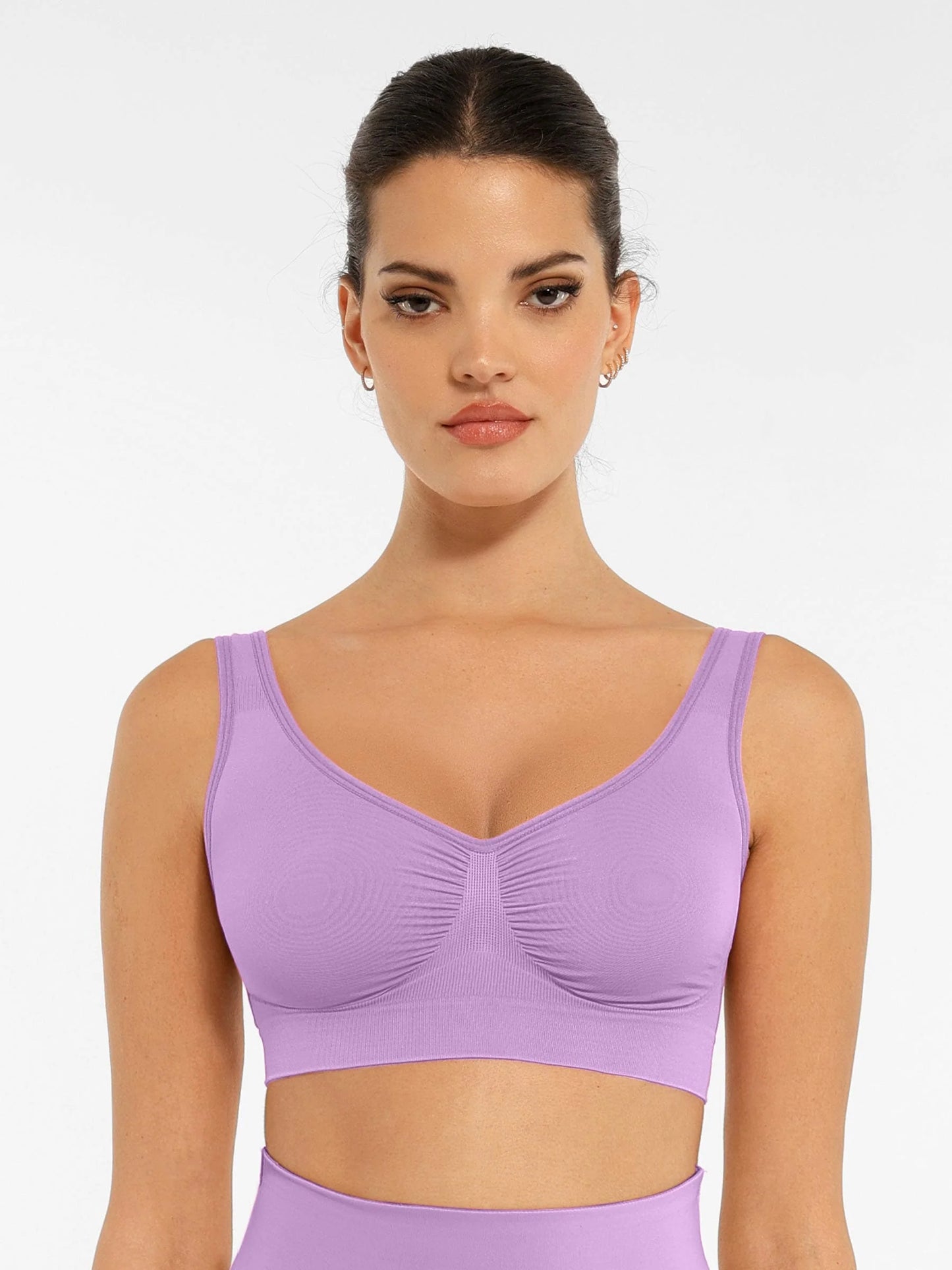 Feelingirl No Underwire Wide Straps Everyday Bra Bundle