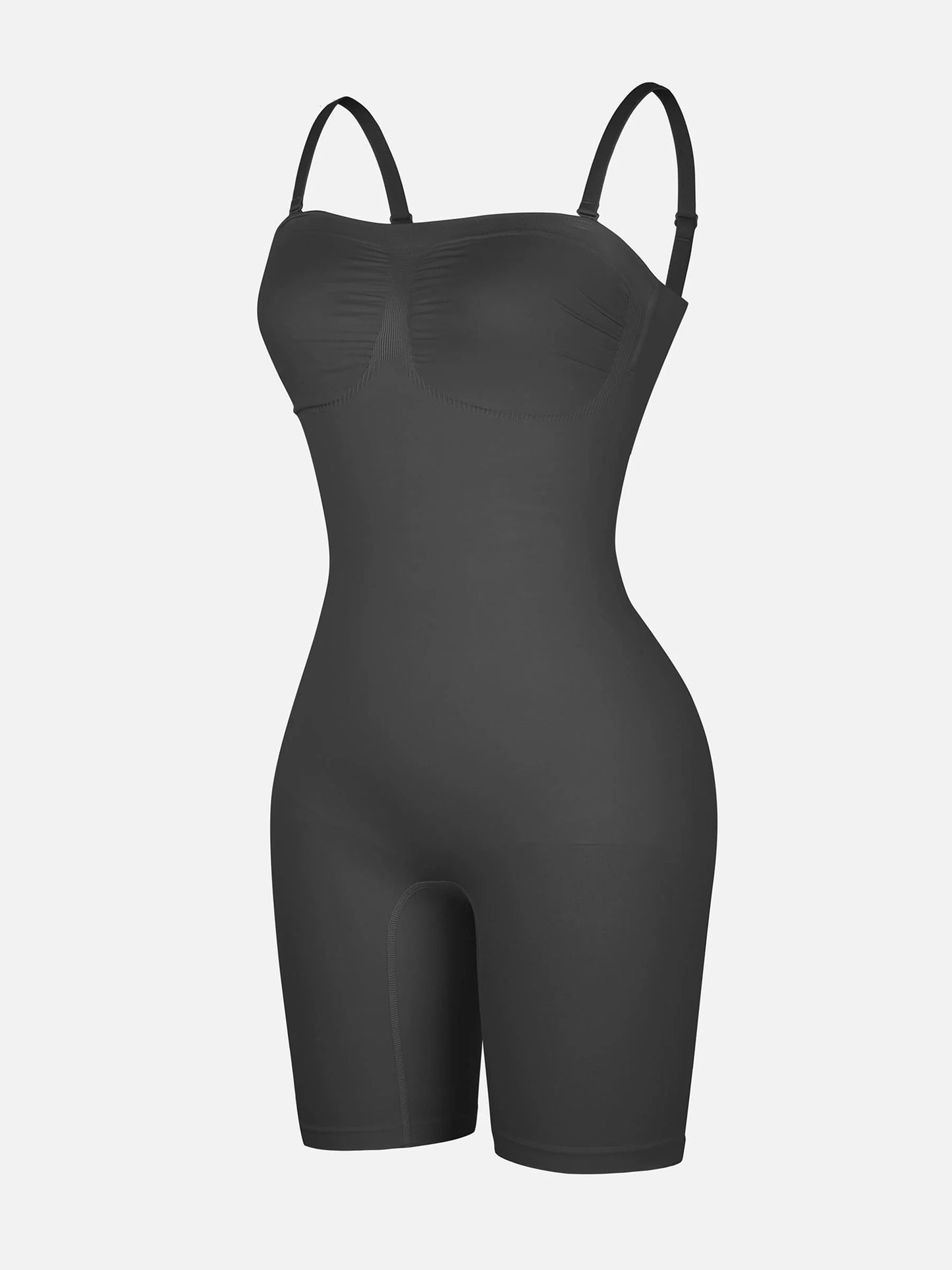 Feelingirl Seamless Strapless Bodysuit with Removable Straps