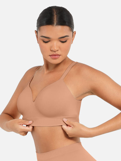 Feelingirl 1 Push-Up Seamless Bra + 1 Smooth Seamless Bra