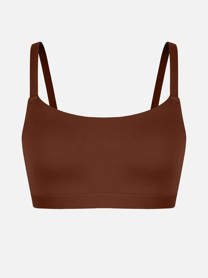 Feelingirl Everyday Wireless Invisible Square Neck Bra