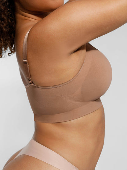 Feelingirl Comfort Wireless Support Seamless Bra