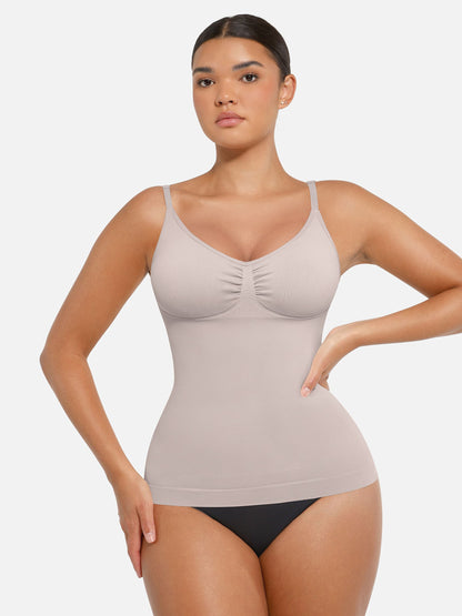 Feelingirl Bust Support Waist and Abdomen Control Shape Tank Top