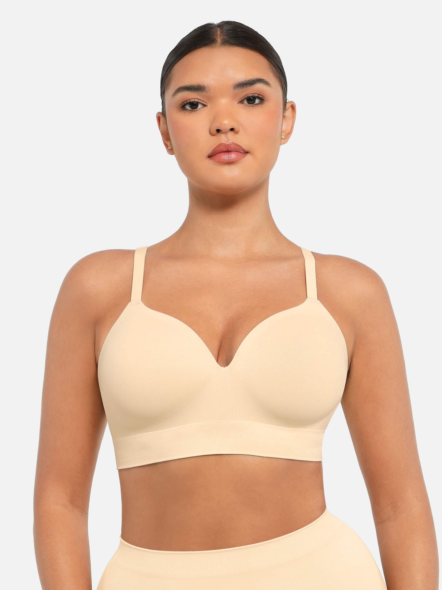 Feelingirl 1 Push-Up Seamless Bra + 1 Smooth Seamless Bra